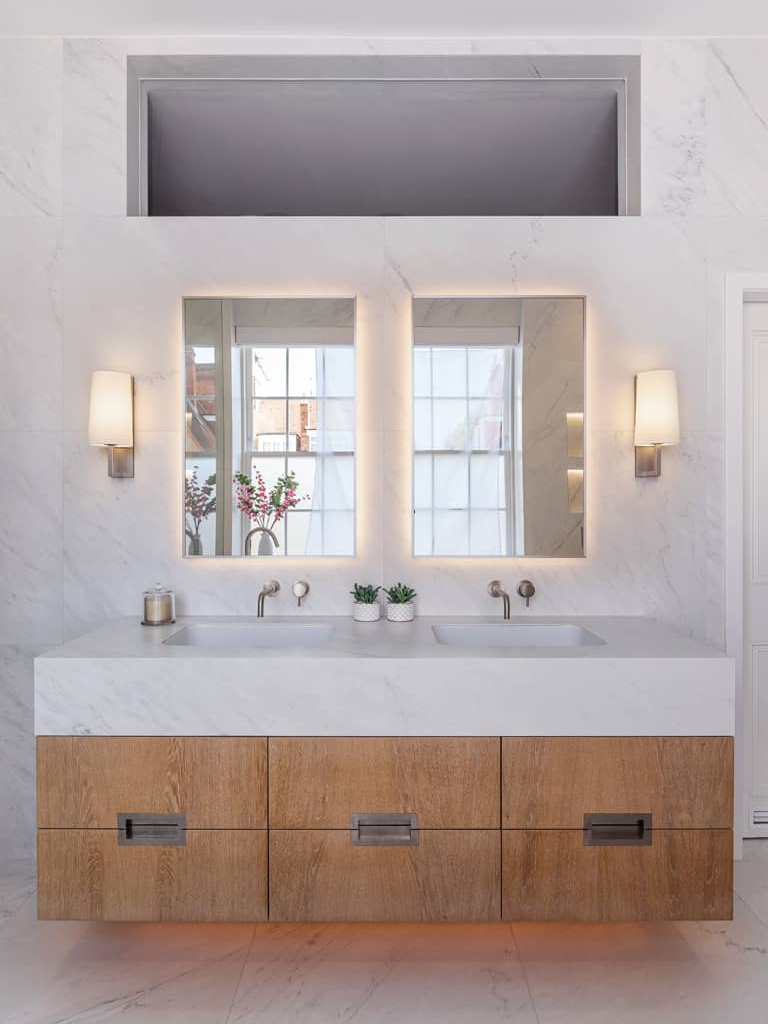 Nicola Parkin Design - Bedford Park, Chiswick - Master En Suite Bathroom Interior Design
